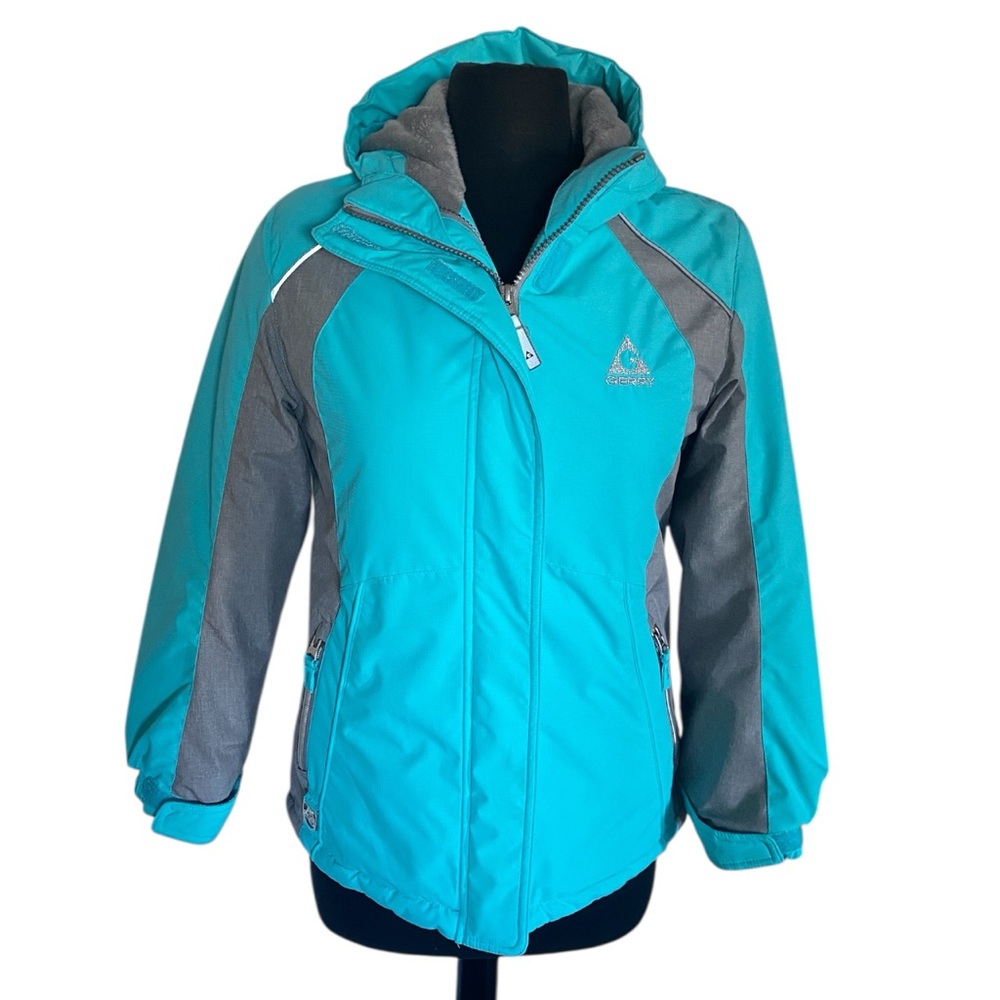Gerry Turquoise & Gray Winter Shell Jacket - Like… - image 1